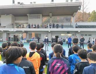 金の卵プロジェクト サッカークリニック
